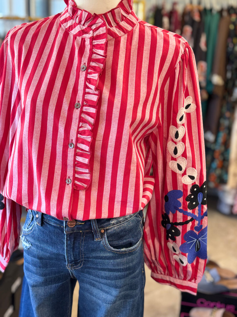 Stella Embroidery Top