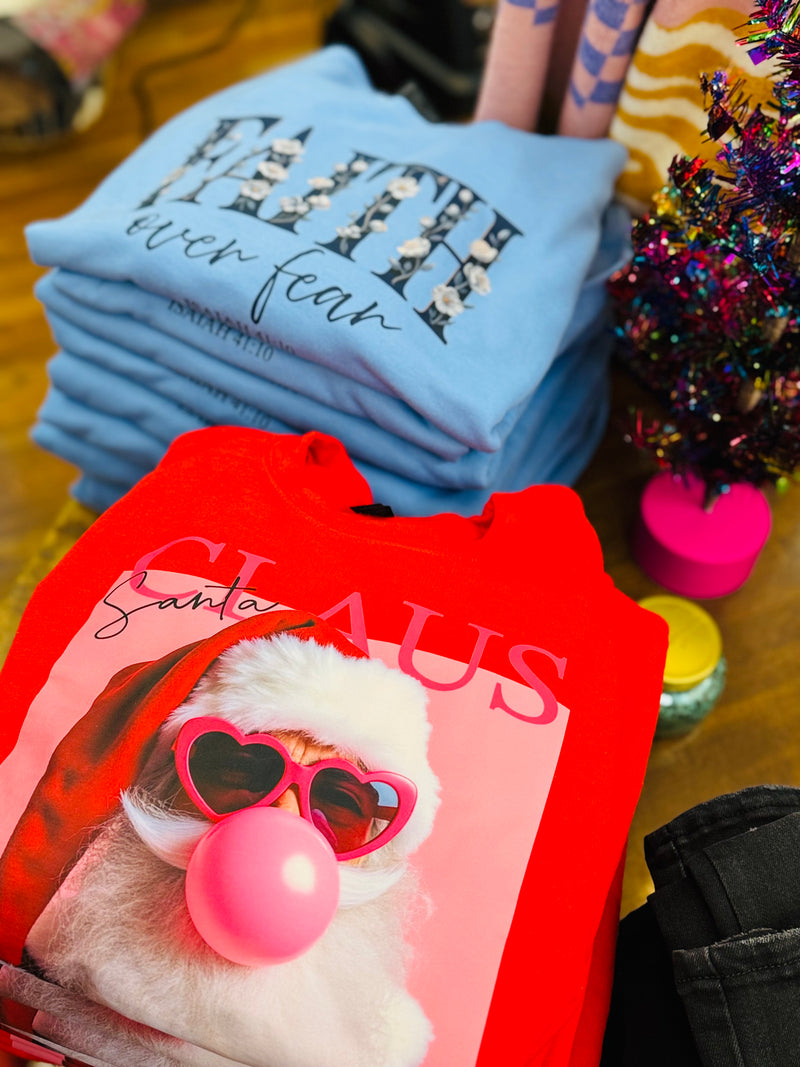 Santa Bubble Sweatshirt