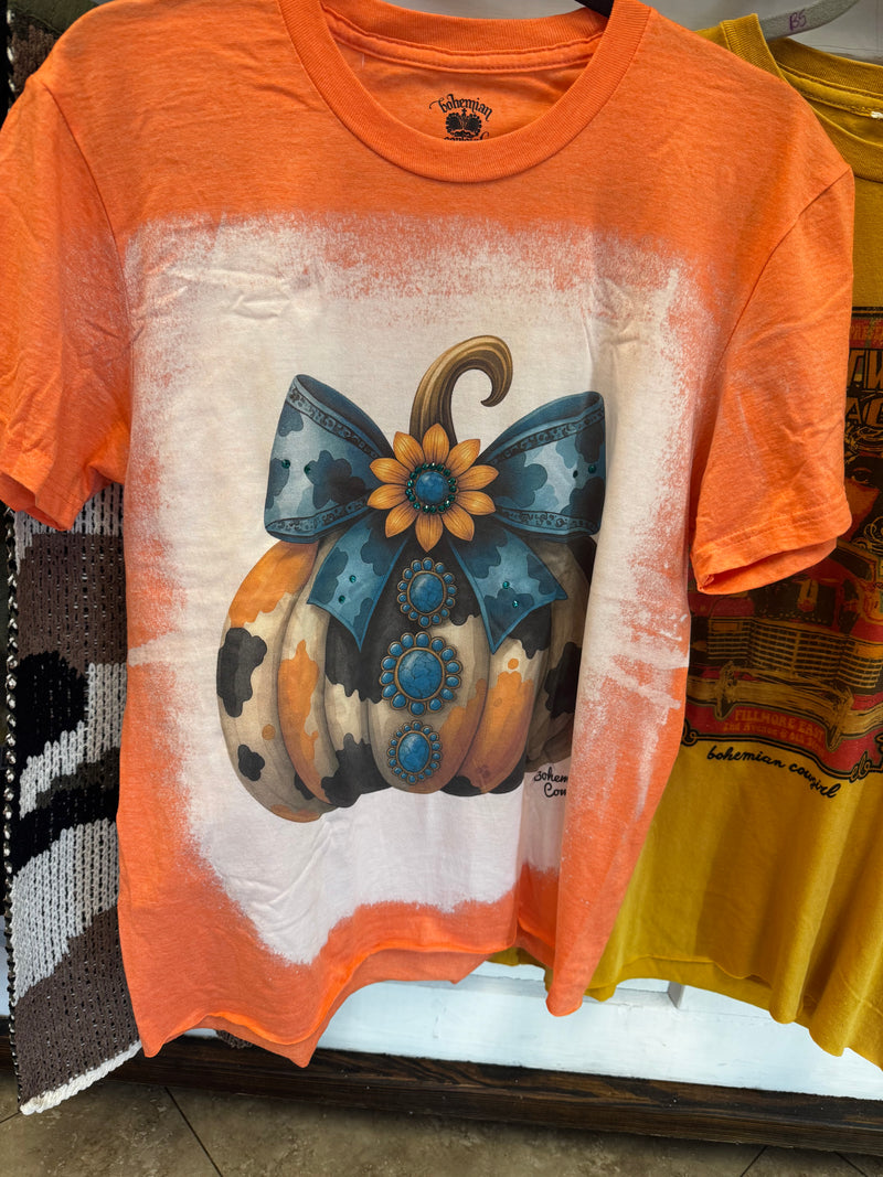Sunflower Pumpkin Tee