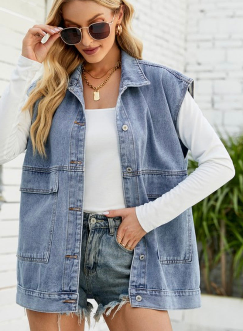 DENIM VEST