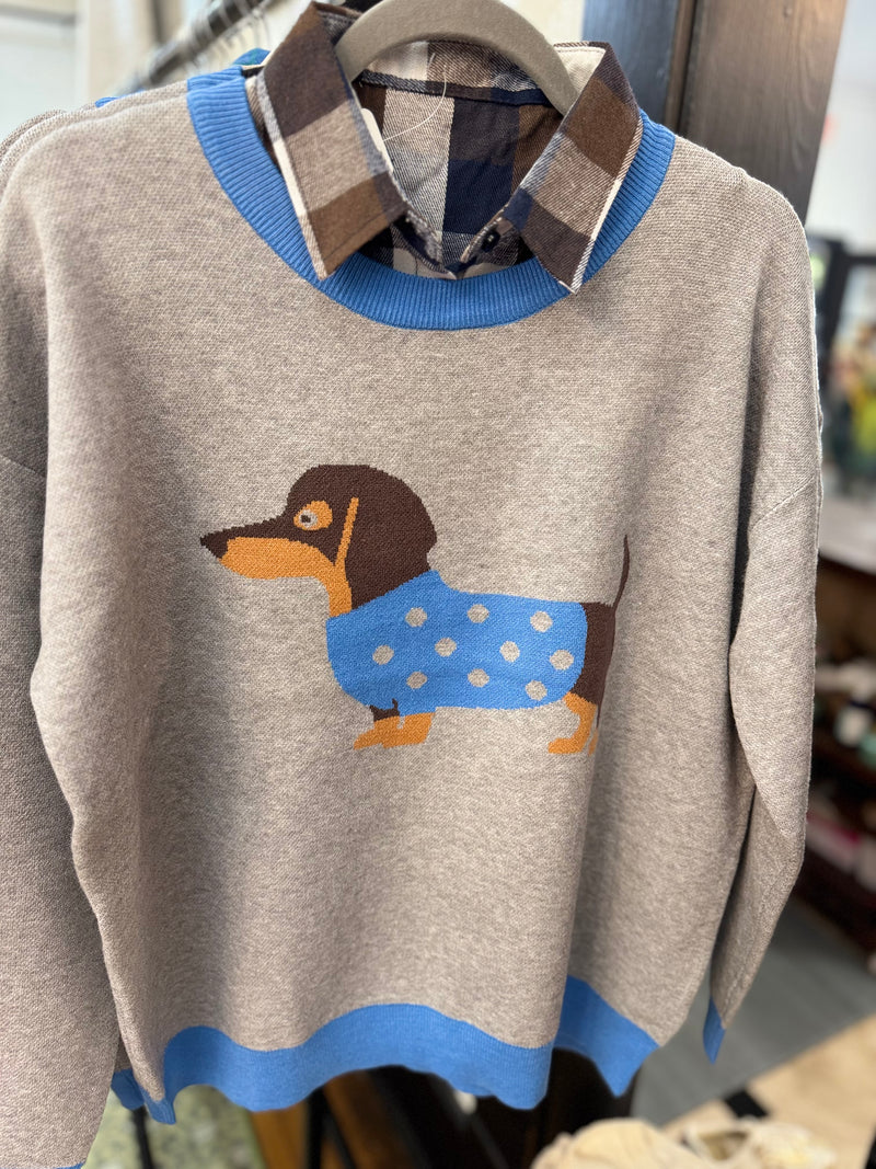 Weiner Dog Sweater